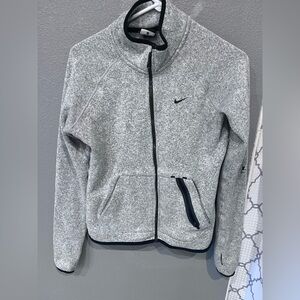 Women’s Nike Therma-fit Gray full zip jacket size medium